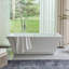Baignoire de trempage autoportante en acrylique 67 po. X 31 po.-88388599