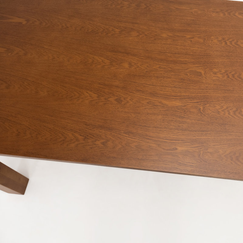Table de salle à manger 70,87 "pour 6 à 8 personnes, Noyer