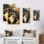 - Art mural traditionnel sur toile-126805665-126805664