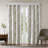 Printed Botanical Blackout Curtain Panel-1037368879-1037368873