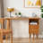 Modern Cherry Rectangular Writing Office Sets-1489095501