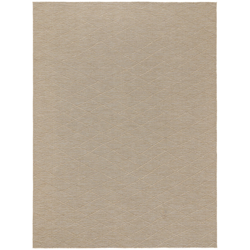 Rectangle WSL01-NATRL Indoor/Outdoor Area Rug, Rectangle 8 pi x 10 pi