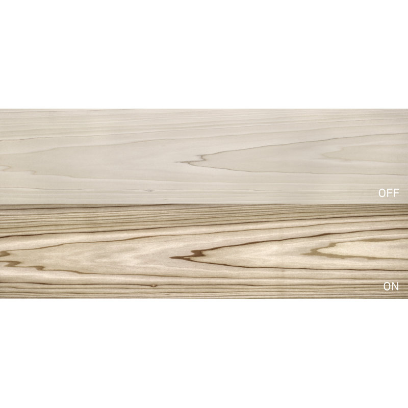 Nut 1 - Light Pendant, Brushed Nickel, Natural Cherry, CHW