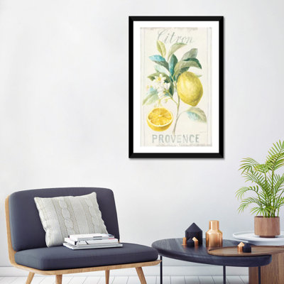 « Floral Lemon IV » par Danhui nai, reproduction d’art