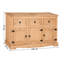 Palmea 125cm Solid Wood Sideboard-443252484