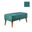 Repose-pieds rectangulaire large de 35,4 po Crabill