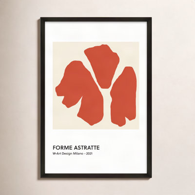 Desma "Forme Astratte Red" Print