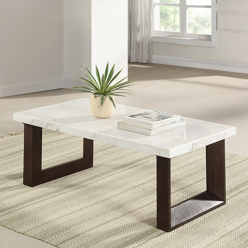 Oharra Coffee Table W/Marble Top
