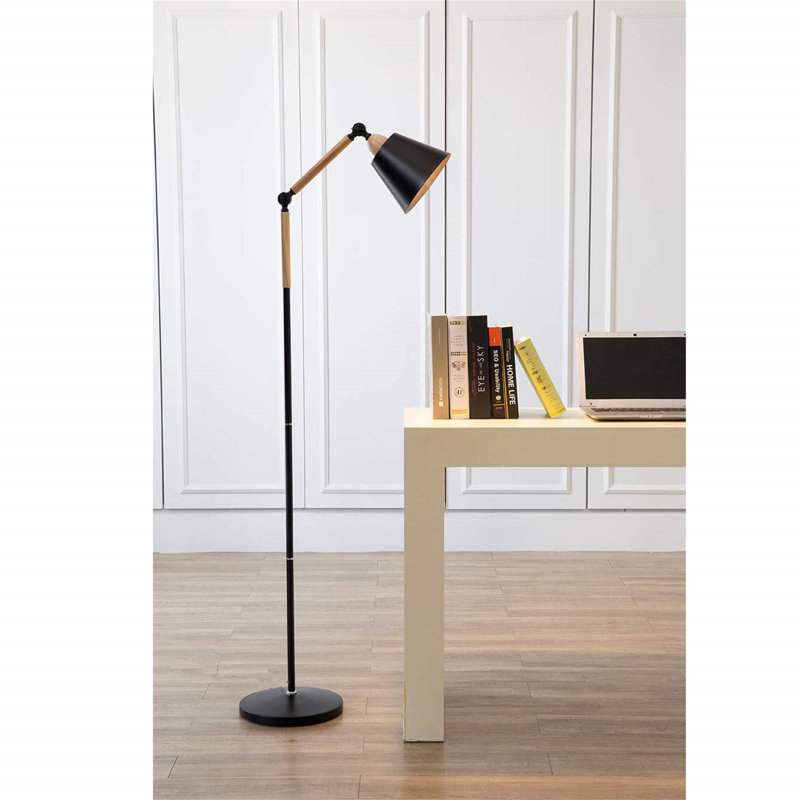 URBNLIVING 145cm Task Floor Lamp, Black