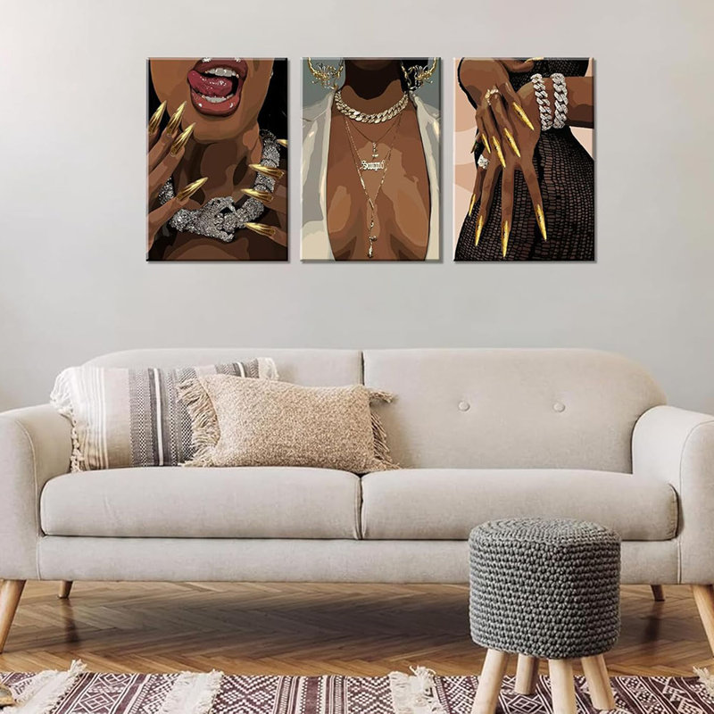 3 Piece Wrapped Canvas Print