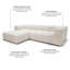 Rudalph 3 Seater Sectional-548699936