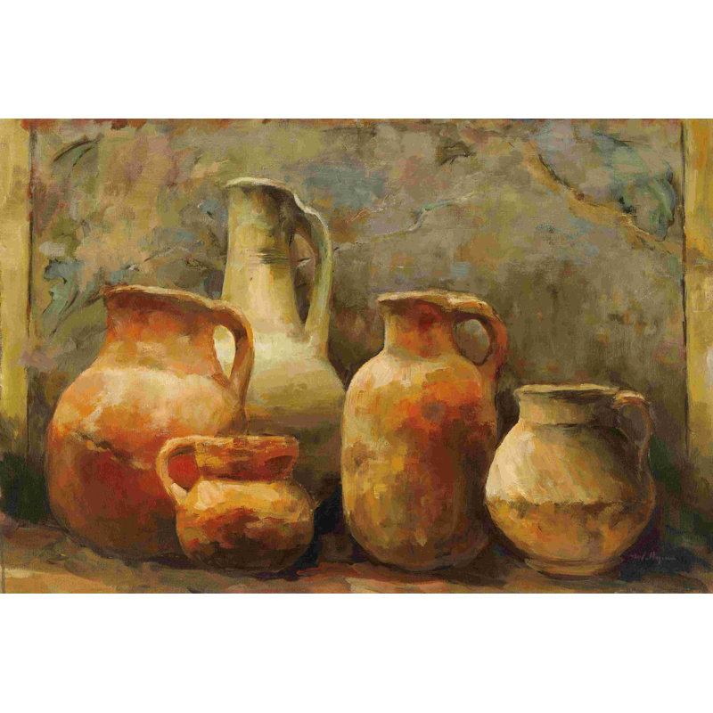 " Tuscan Vessels " by Marilyn Hageman, 8" H x 12" W