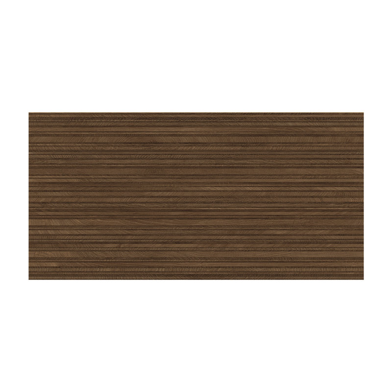 Bespoke Wood 24X48 3D Slat Wenge, Brown