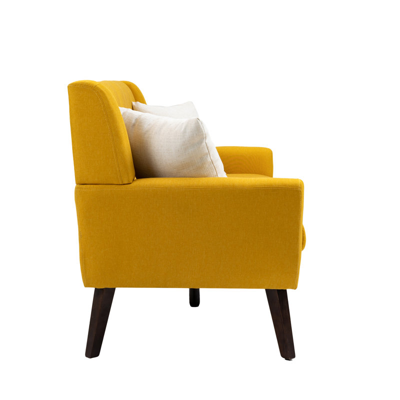 Jaqueze 3 Piece Sofa Set, Yellow