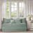 6 Piece Reversible Scalloped Edge Daybed Cover Set Seafoam Daybed