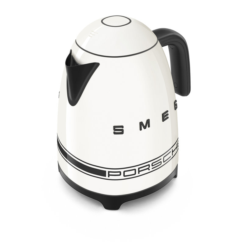 Bouilloire électrique 7 tasses PORSCHE X Smeg, Blanc de Carrare