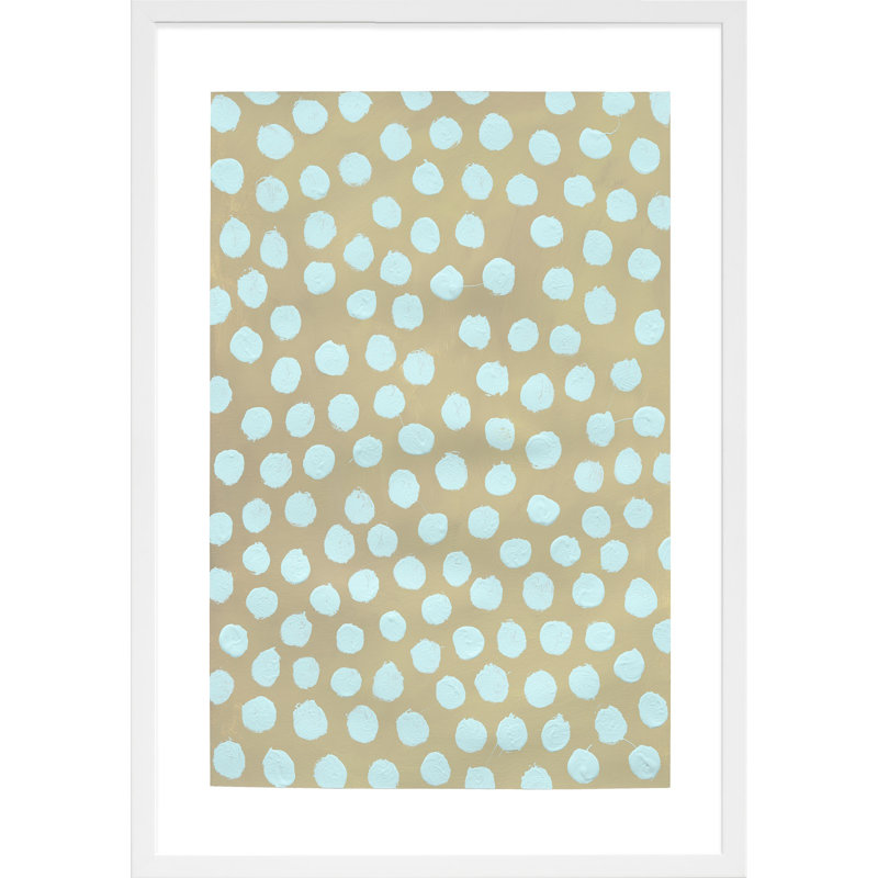 «Navi Cloud on Khaki» par Michela Sorrentino - Peinture, Blanc, H 38 po x l 26,5 po x P 1,25 po