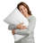 Plush and Supportive Gusseted Microfiber Pillow for All Sleep Positions, King Size, 4-Pack-1423660465