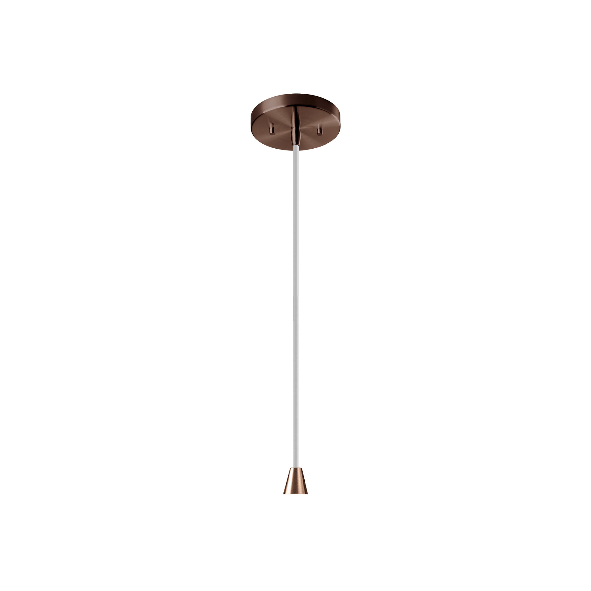 Leni Single Light Ceramic Dimmable Pendant, Midnight Sky, Dark Bronze