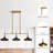 Justyce 3 - Light Kitchen Island Pendant