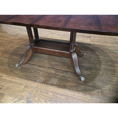 Petite Oval Mahogany Dining Table