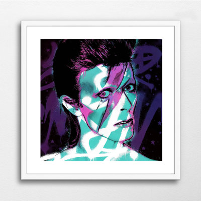 Bowie Stardust - Single Picture Frame Print