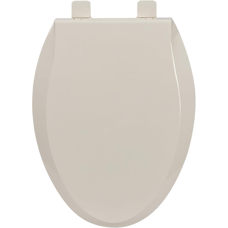 Siège de toilette 2 en 1 à 2 sièges en PP 2 po 1, Amande