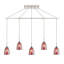Luminaire suspendu pour îlot de cuisine 5 lumières Murphy-2104976734-2104935238