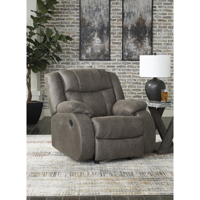 Avra Faux Leather Recliner