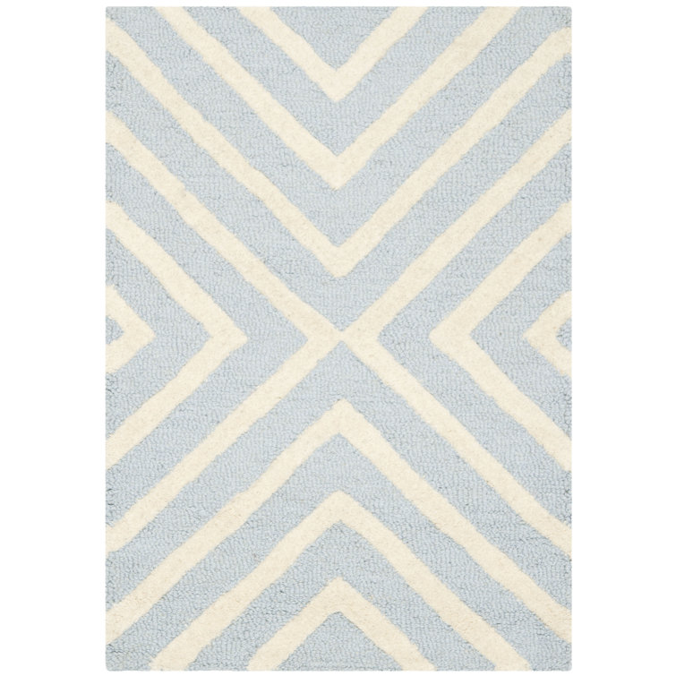 Sivad Tufted Wool Performance Chevron Rug
