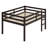 Wood Loft Bed With Ladder-1582745912