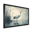 Crane dans un étang brumeux II - héron, art mural-2080564277-2080564279-2080564275