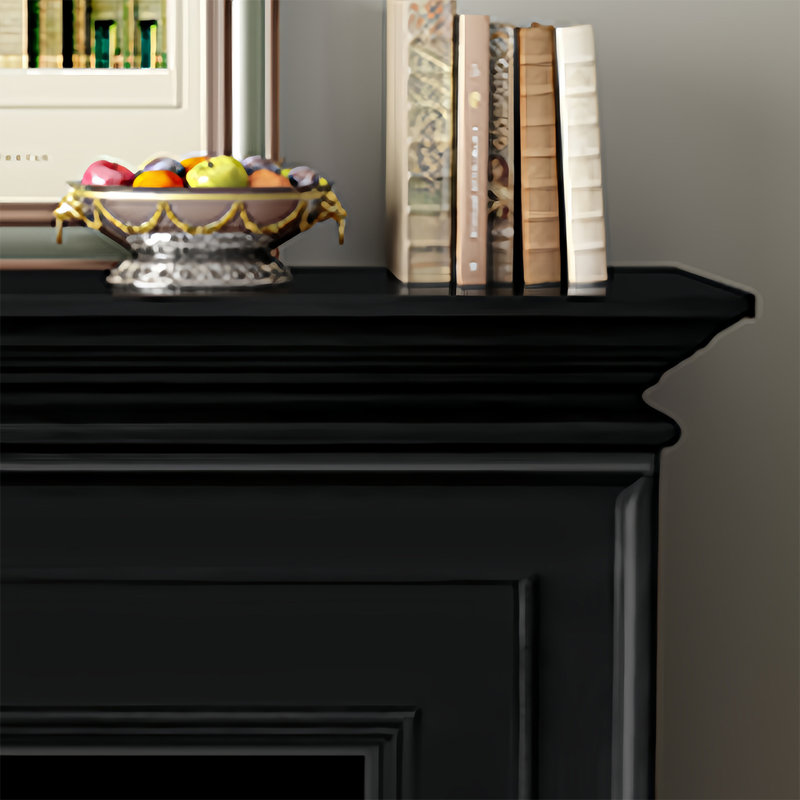 Obregon, 35.43" H x 39.37" W x 13" D, Black