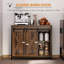 Armoire industrielle, armoire buffet, armoire brun rustique