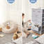Commode 7 tiroirs 23,22 po, gris clair-900962639