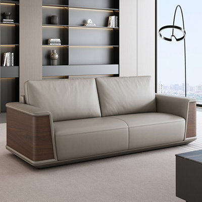 Picture color Genuine Leather Modular Sofa
