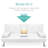 Owlex Modern Convertible Futon Sofa w/ Removable Armrests, 2 Cupholders-1050080145