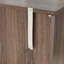 Buffet décoratif en bois avec tablettes et portes ajustables