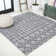 Adalbern Moroccan Diamond Dark Gray Indoor/Outdoor Rug
