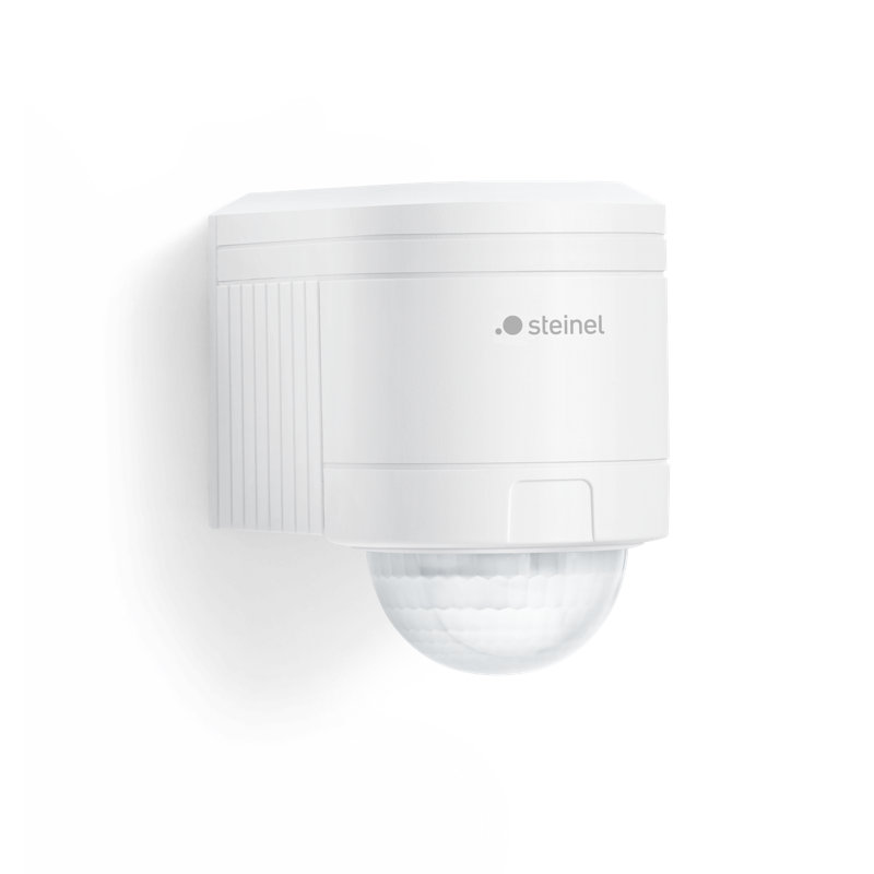Motion Sensor IS 240 DUO PIR Corner Wall Mount 12 m Reach 1000 W, White