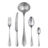 Dolce Vita 49 - Piece Stainless Steel Flatware Set