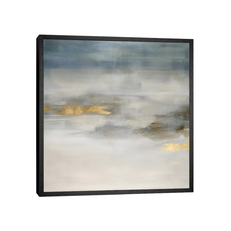 Ethereal II by Rachel Springer - Print on Canvas, 45.72 cm H x 45.72 cm W, Black Framed