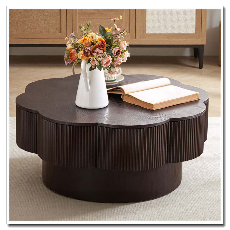 Table basse 31,50 ", Marron foncé