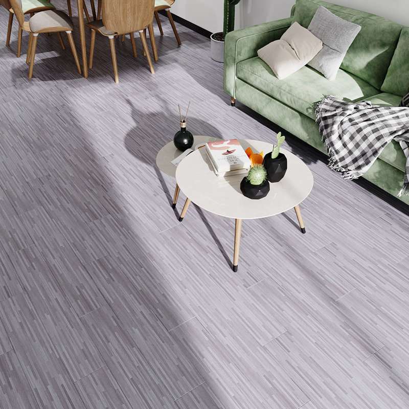 Batam Rustic Wood Grain Self-adhesive PVC Flooring, Dark Brown