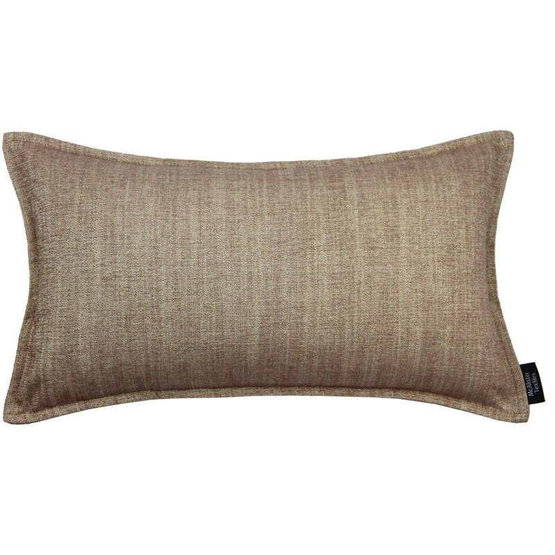 Cyrus Rectangular Cushion, 30 x 50cm, Taupe Beige