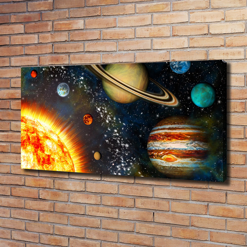 Solar System - Wrapped Canvas Print