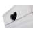 Wooden Lidded Storage Box with Heart Cut Outs-68466558-68466559