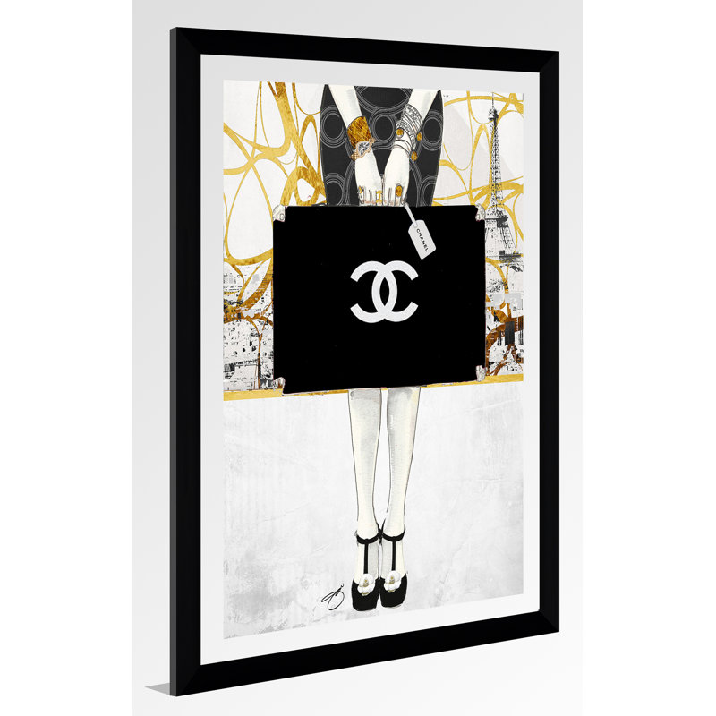 «Runaway with Me», impression sur toile, H 39,5 po x l 27,5 po x P 0,75 po, Acrylique avec cadre noir