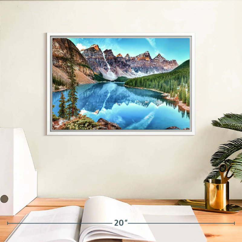Parc national, Cadre flottant blanc, 13 po x 9 po