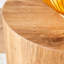 Table cylindrique avec un design délicat - 15,88 po de tous les côtés, 15,49 lb répond aux besoins de café, de salle à manger, de travail, d'écriture